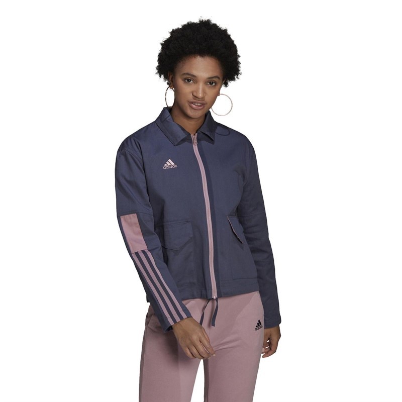 adidas Womens Tiro Cargo Track Top Shadow Navy