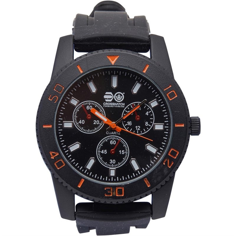 Crosshatch Mens Watch Black