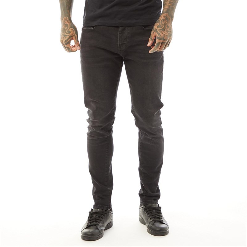 883 Police Mens Champa 409 Slim Fit Jeans 409-Black