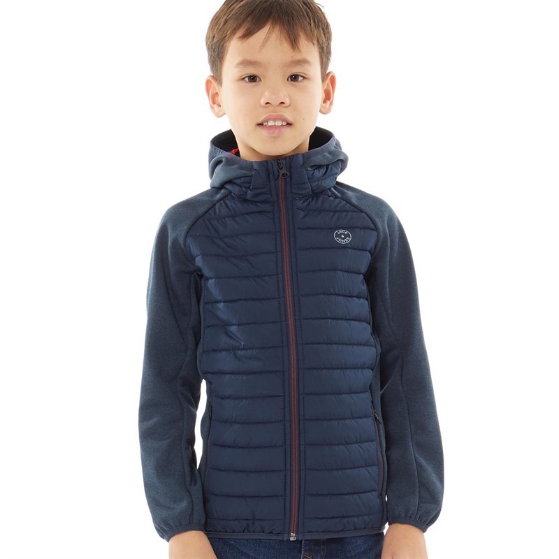 JACK AND JONES Junior Boys Jjemulti Hybrid Jacket Navy Blazer