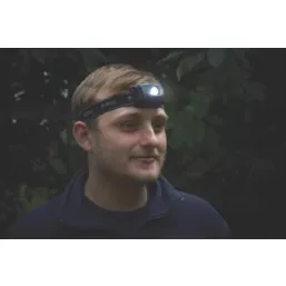 RING LED HIGH PERFORMANCE HEAD TORCH BLACK & GREY 87LM