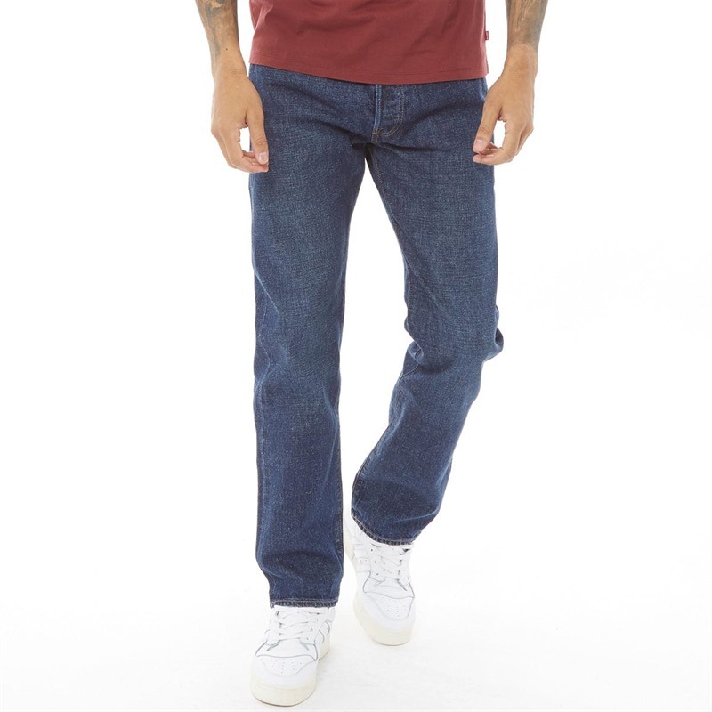 Levi's Mens 501 Original Jeans Z0908 Dark Indigo Rinse
