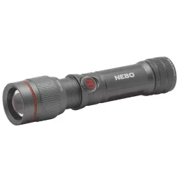 NEBO 450 FLEX RECHARGEABLE LED TORCH BLACK GRAPHITE 450LM